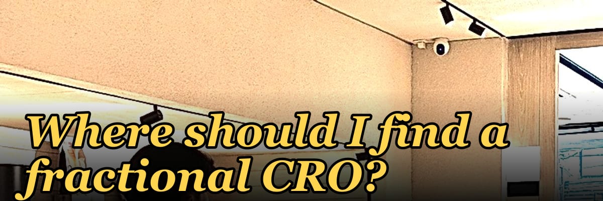 Where should I find a fractional CRO?