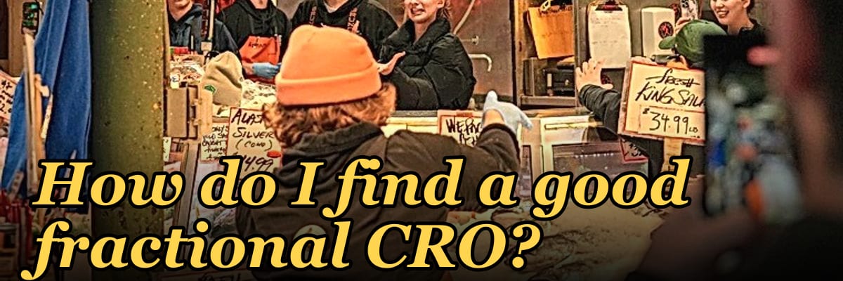 How do I find a good fractional CRO?