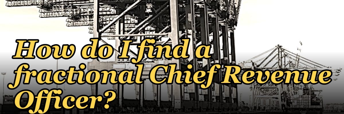 How do I find a fractional Chief Revenue Officer?