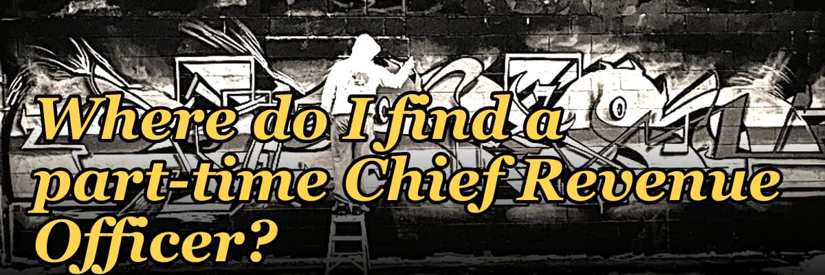 Where do I find a part-time Chief Revenue Officer?