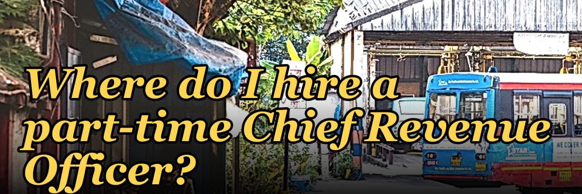 Where do I hire a part-time Chief Revenue Officer?