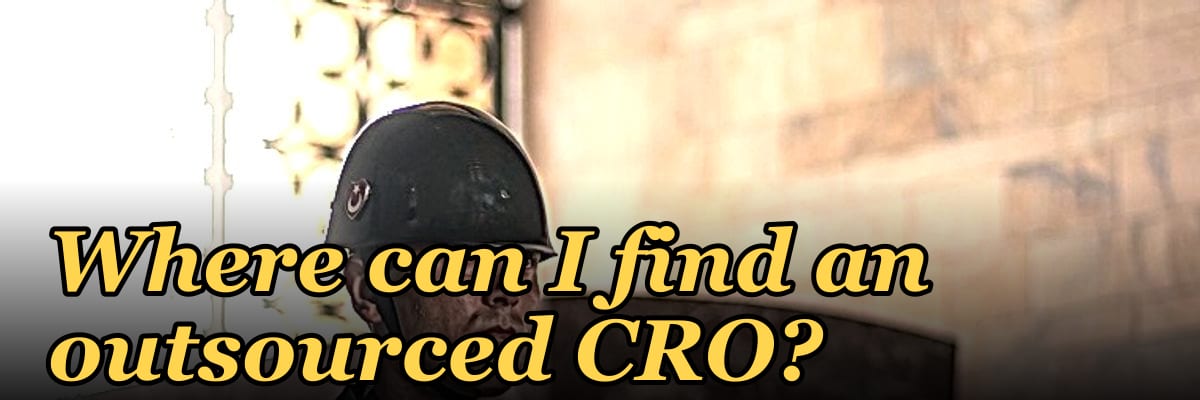 Where can I find an outsourced CRO?