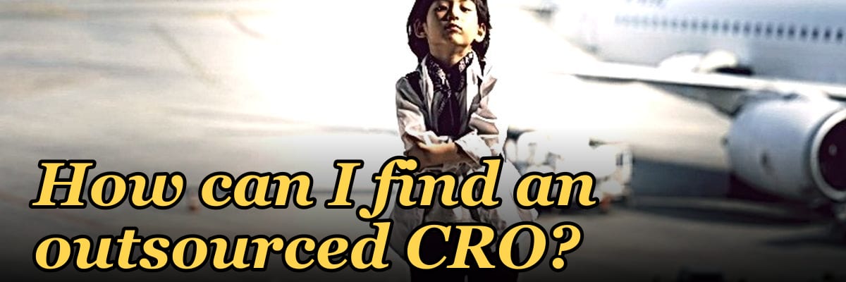 How can I find an outsourced CRO?