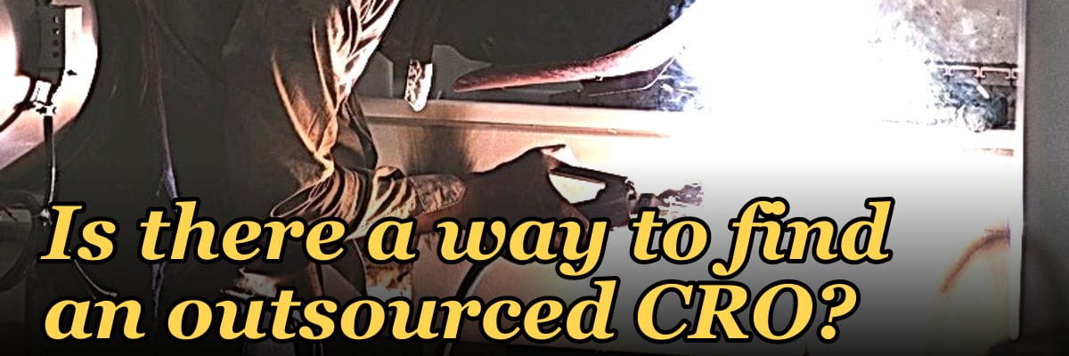 Is there a way to find an outsourced CRO?