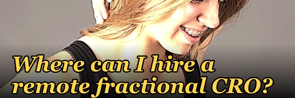 Where can I hire a remote fractional CRO?