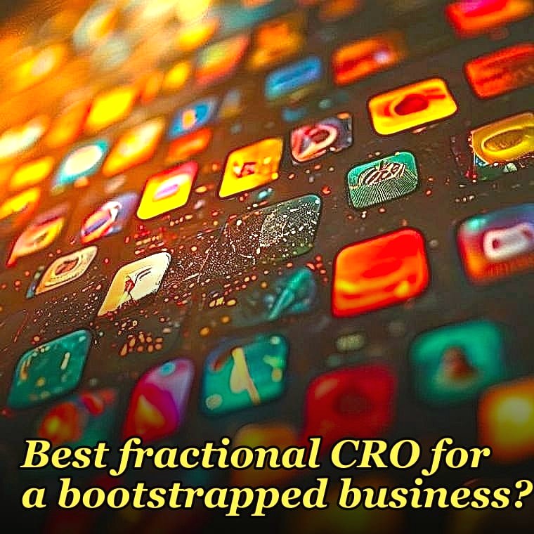Best fractional CRO for a bootstrapped business in 2027?