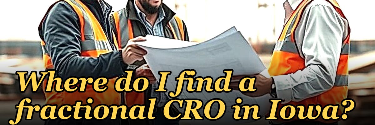 Where do I find a fractional CRO in Iowa in 2027?