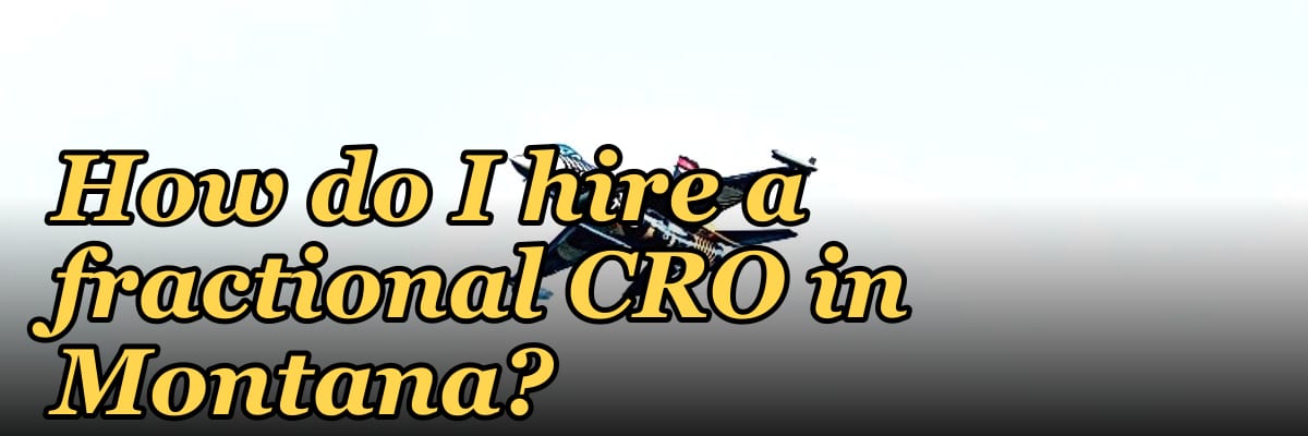 How do I hire a fractional CRO in Montana in 2027?