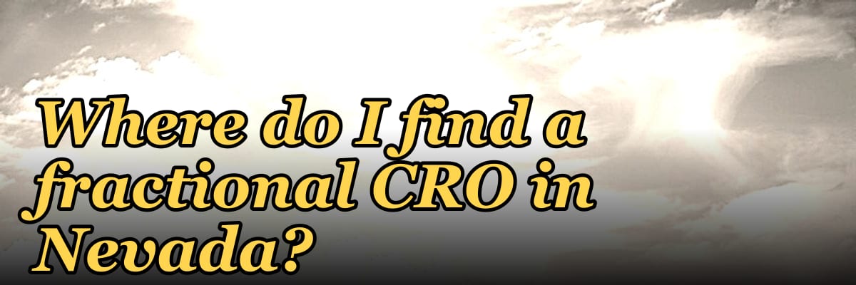 Where do I find a fractional CRO in Nevada in 2027?