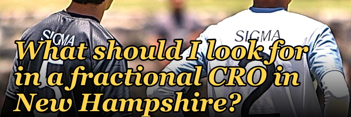 What should I look for in a fractional CRO in New Hampshire in 2027?