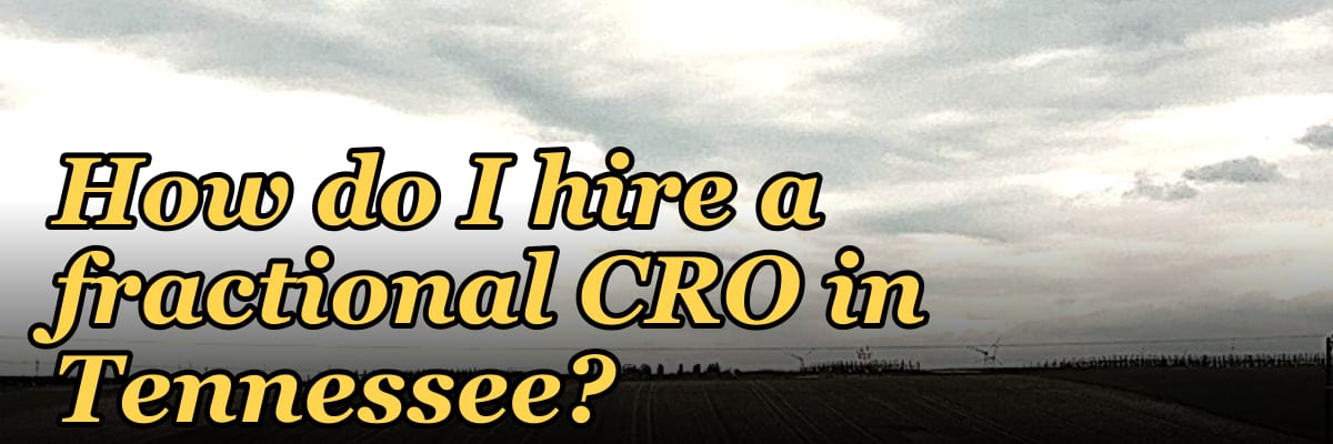 How do I hire a fractional CRO in Tennessee in 2027?