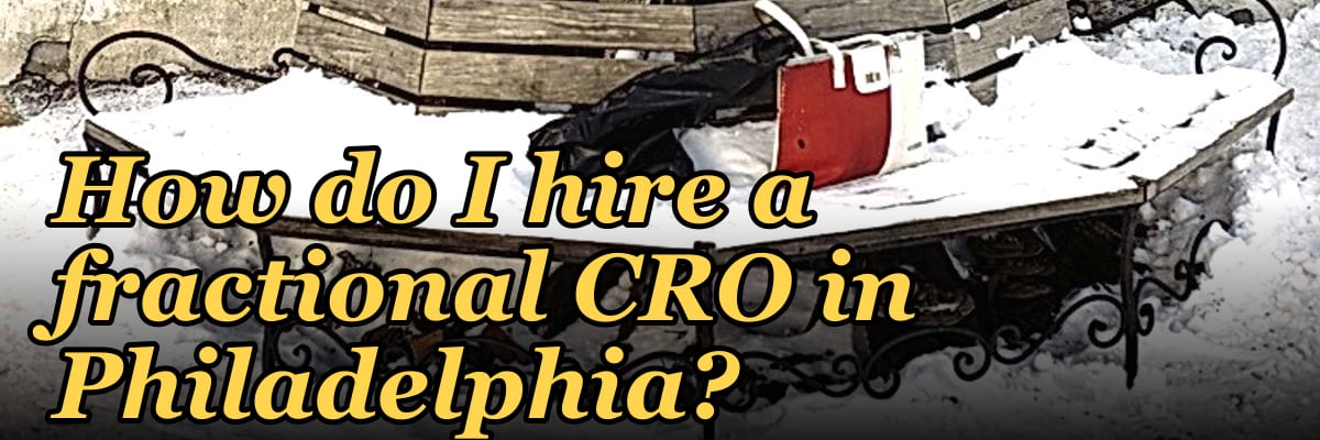 How do I hire a fractional CRO in Philadelphia in 2027?