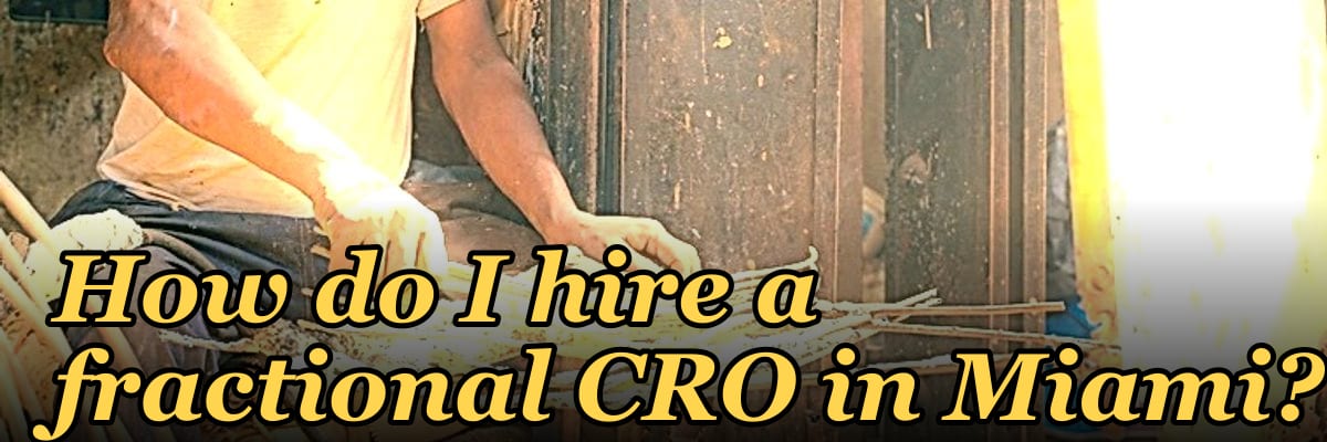 How do I hire a fractional CRO in Miami in 2027?