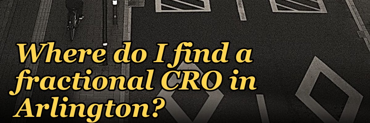 Where do I find a fractional CRO in Arlington in 2027?