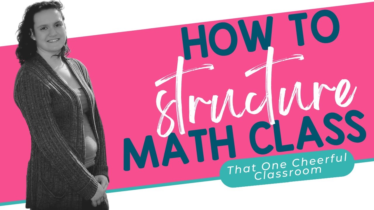 How do you structure a math block to include direct instruction, guided practice, and independent work — figure 5