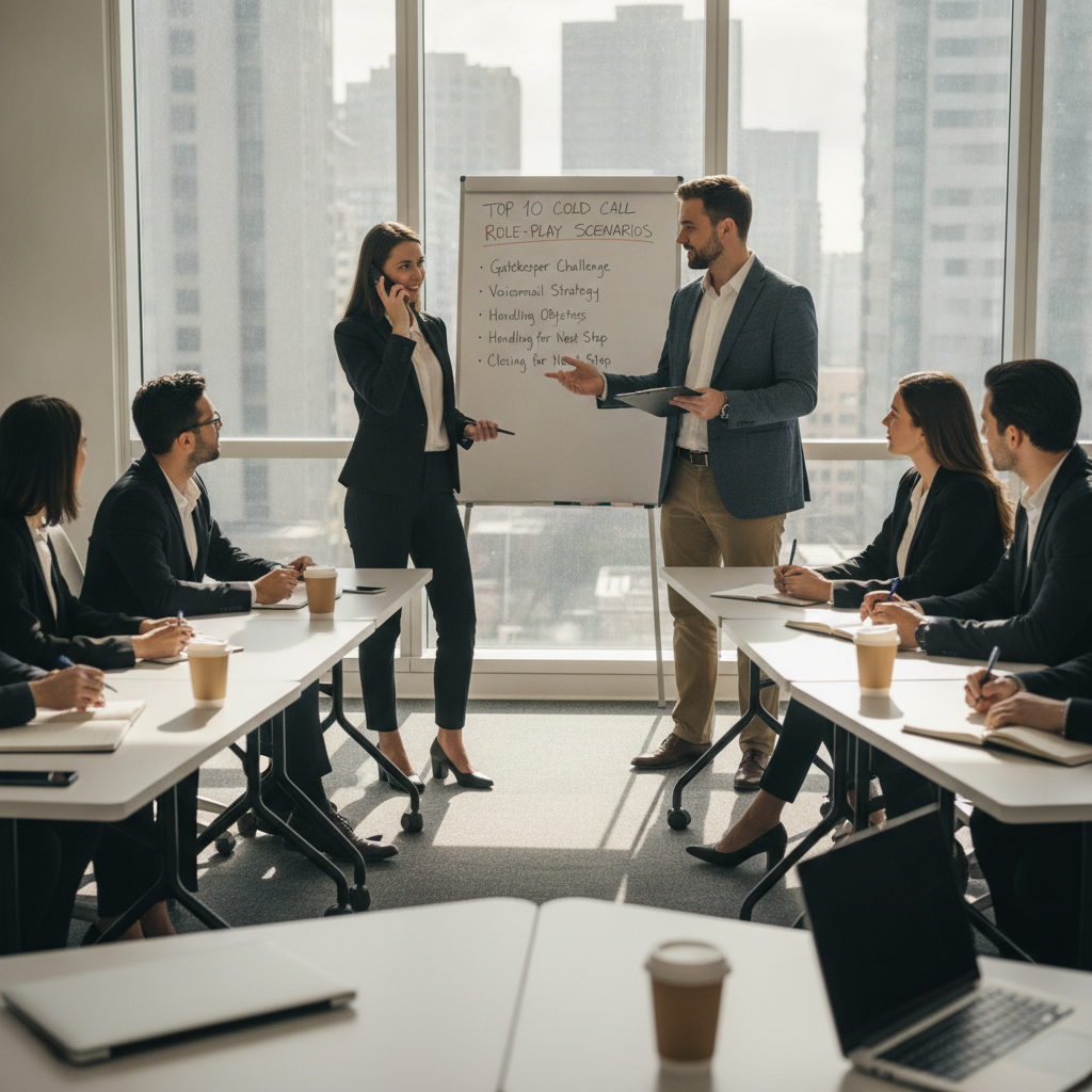 Top 10 cold call role-play scenarios for sales teams